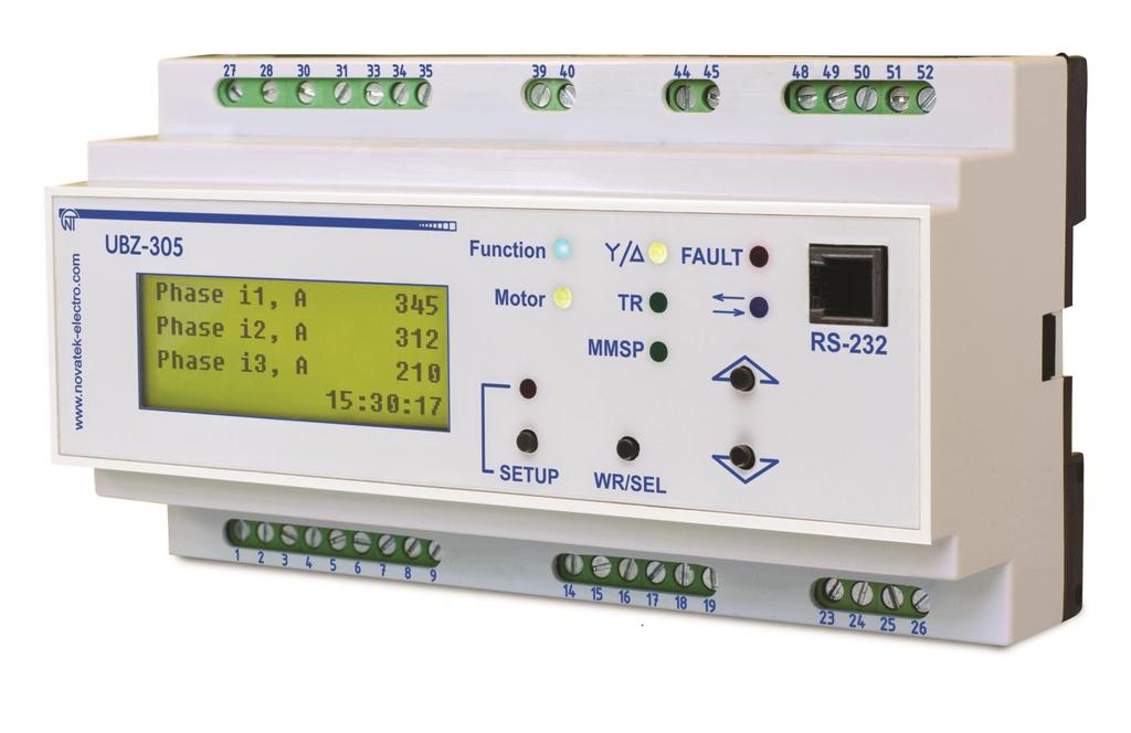 OOO Novatek-Electro inteligentna elektronika przemysłowa UNIWERSALNY MODUŁ ZABEZPIECZENIA SILNIKÓW INSTRUKCJA OBSŁUGI DOKUMENTACJA TECHNICZNA System zarządzania jakością procesu produkcji spełnia