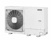 Karta elektroniki Zawór tłoczny Płytowy wymiennik ciepła Zawór bezpieczeństwa Naczynie wyrównawcze Pompa wysokiej wydajności (spełnia wymagania ErP) YUTAKI M 4-6 CV Wymiary 1 380