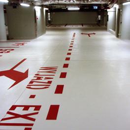 Na system składają się rozwiązania, dzięki którym można stworzyć oznakowania miejsc parkingowych