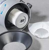 filtr włosów Rodzaj filtra symbol ER611 Powierzchnia filtracji cm 2 10250 Materiał obudowy rodzaj metal+abs Pojemność zbiornika l 48 Poziom hałasu