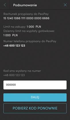 Metodę logowania możesz zmienić w sekcji Ustawienia, wybierając jedną z pozostałych opcji: biometria - przy użyciu odcisku palca (Touch ID) lub biometrii twarzy (Face ID) - tylko w