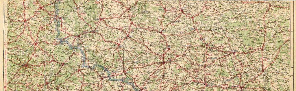 I-385), a druga Generalnego Gubernatorstwa (I.Z.Dok.I-382). Fot. 6. Mapa samochodowa okolic Poznania Źródło: I.
