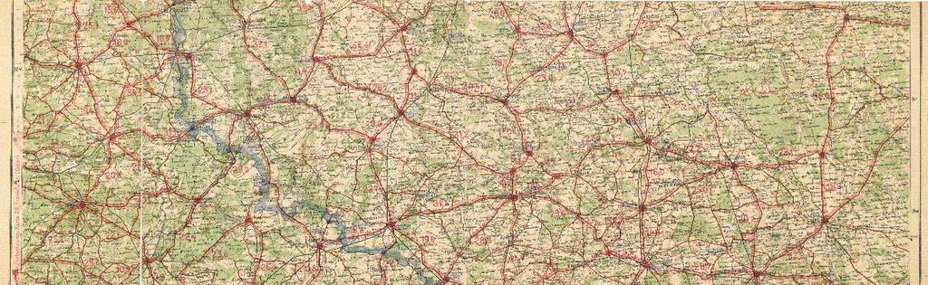 I-385), a druga Generalnego Gubernatorstwa (I.Z.Dok.I-382). Fot. 6. Mapa samochodowa okolic Poznania Źródło: I.
