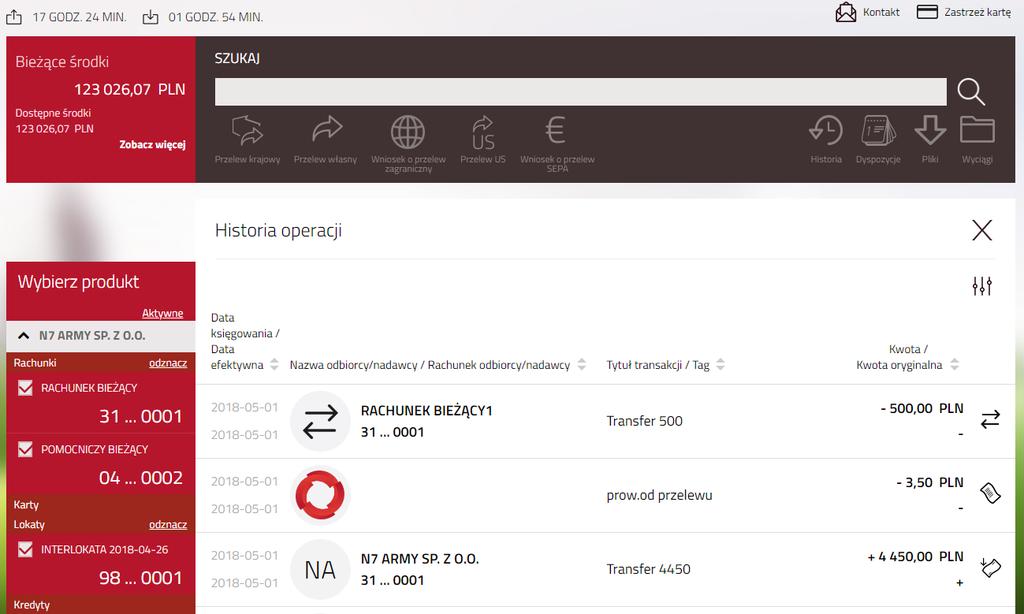 f. podanie danych płatnika, g. określenie okresu rozliczenia, którego dotyczy wpłata, h. podania identyfikacji zobowiązania, oraz w przypadku rozwinięcia sekcji [Dodatkowe opcje]: i.
