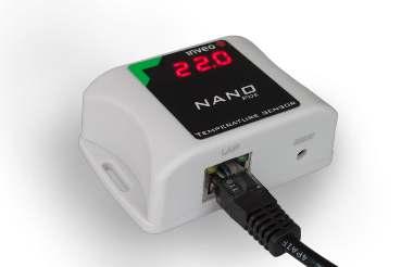 Instrukcja obsługi modułu odczytu temperatury. NANO Temperature Sensor POE Soft >= 1.