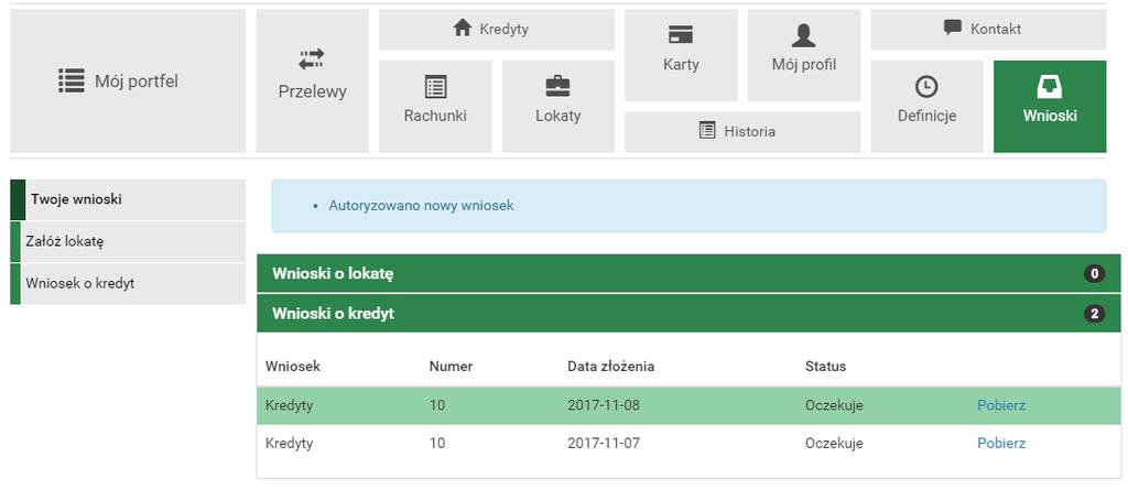 12.5 Wniosek o kredyt 137 Rysunek 12.