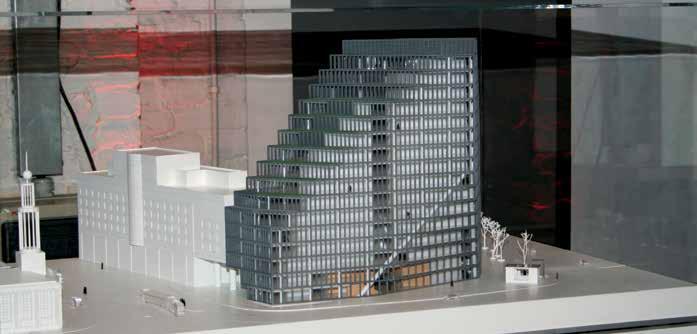 Model Baltic Tower. Foto. M. Praszkowski Baltic Tower widok od Ronda Kaponiera. Foto M. Praszkowski powierzchnia handlowa 1350 m 2, koszt budowy ok. 150 mln zł.