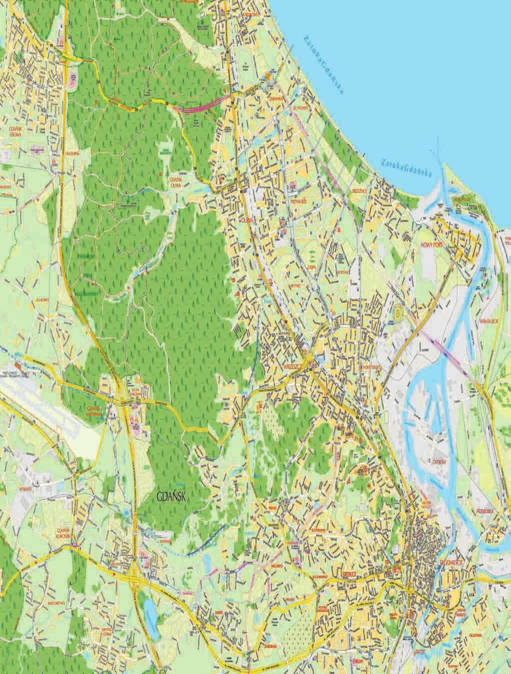 GDAŃSK CONVENTION BUREAU RAPORT 2013 Załącznik 3: Mapa