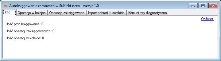 Powyższe ustawienie powoduje księgowanie tylko zamówień ze statusem Bez rezerwacji oraz