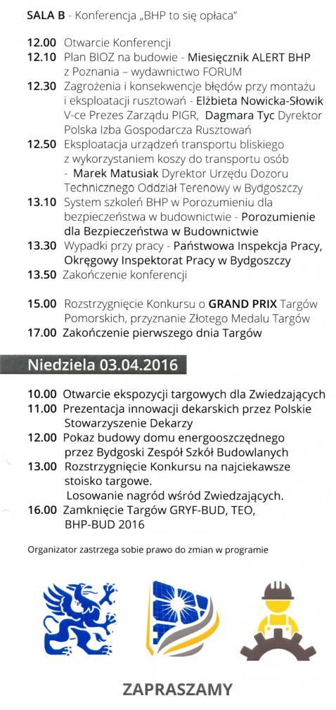 targów w tym konferencji