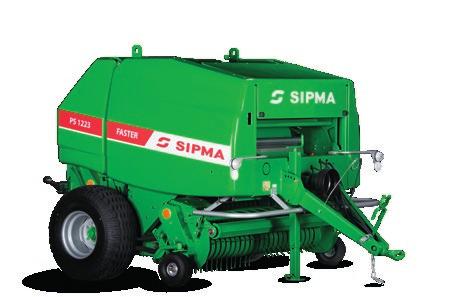 SIPMA PS 1223 FASTER Elektroniczne sterowanie z sygnalizatorem wypełnienia komory zapewnia komfort pracy eliminując konieczność obserwowania mechanicznych wskaźników na maszynie oraz zapewnia większą