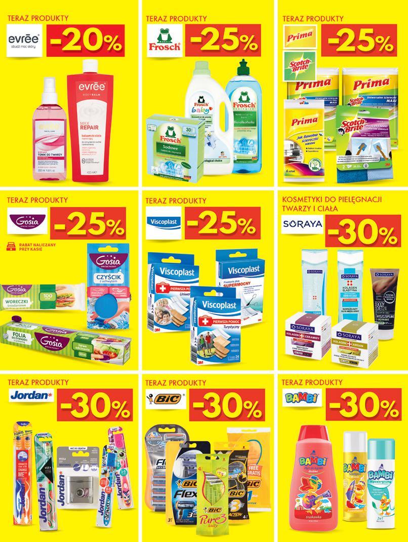 Wybrane produkty mogą nie występować w ofercie promocyjnej sklepów