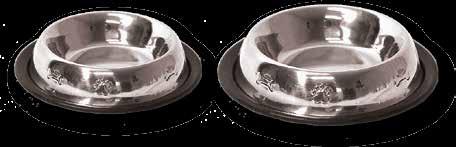 MISKI METALOWE NA GUMIE Y2650 Y2651 Y2652 Y2653
