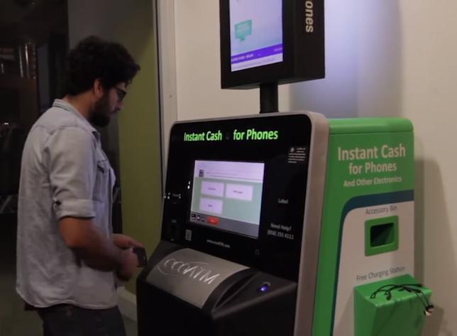 Automat skupujący smartfony Firma ecoatm opracowała w USA automat skupujący