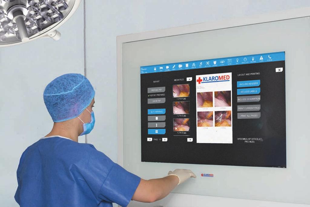 INTEGRATOR DICOM jest systemem w pełni przygotowanym do rozbudowy. Umożliwia rozszerzenie funkcjonalności o pełną wizualizację w sali operacyjnej.