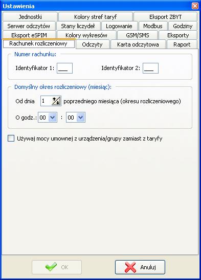 UWAGA: W przypadku, gdy konto administratora bazy Firebird (uŝytkownik SYSDBA) posiada hasło inne niŝ domyślne, to w głównym katalogu programu naleŝy utworzyć plik konfiguracyjny o nazwie service.