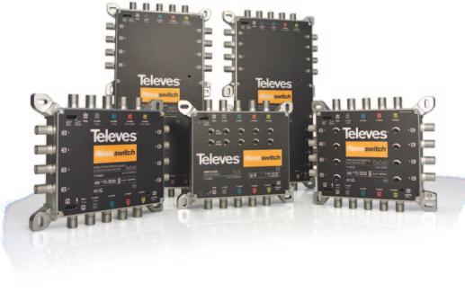 Nevo) Televes przedstawia swoją nową serię wysokiej jakości 5, 9, 13 i 17 wyjściowych MSW, za pomocą których dystrybucja sygnału będzie