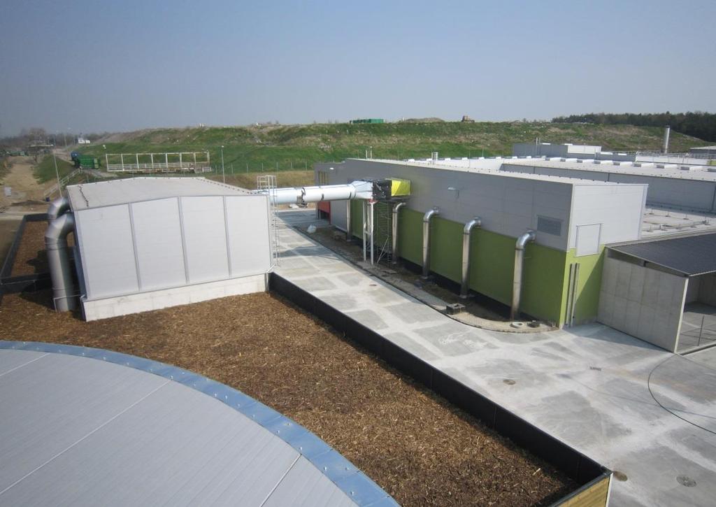 INSTALACJE SUCHEJ CIĄGŁEJ FERMENTACJI METANOWEJ ZMIESZANYCH ODPADÓW KOMUNALNYCH W POLSCE Instalacje w technologii Strabag: - MBP Tychy (204) -