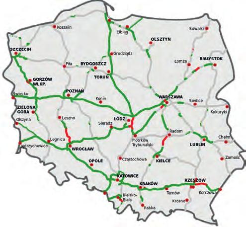 W stosunku do roku 2004 jest to niemal trzykrotny wzrost długości autostrad i prawie siedmiokrotny wzrost długości dróg ekspresowych (rysunki 1,