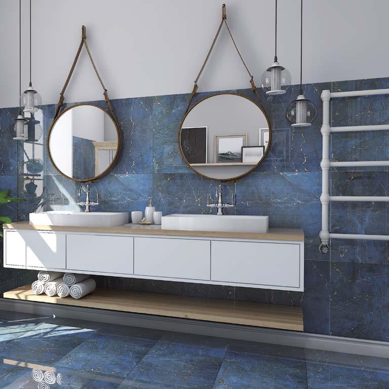 Kolekcja gresów Porcelain tiles collection DEEP