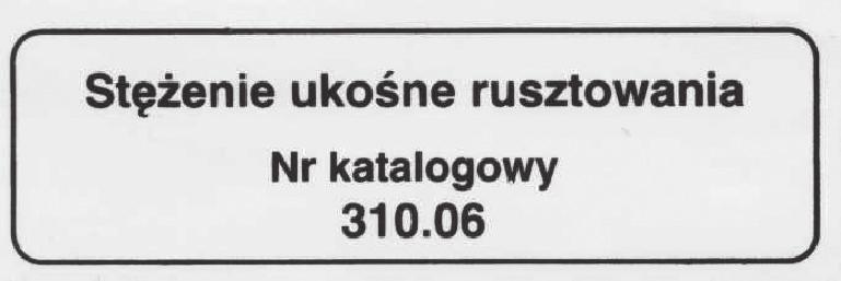 ramach pionowych Wzór plakietki