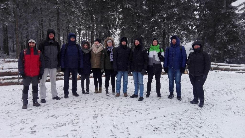 Uczestnicy wyjazdu na Przełęczy w