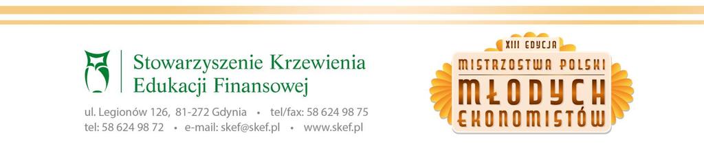 Nazywam się: FORMULARZ ZGŁOSZENIOWY (należy wypełnić wielkimi literami) Nazwisko:......... Imię:. Mieszkam w: Ulica:.. Nr domu:. Nr mieszkania:. Miasto:.. Kod pocztowy:...... Województwo:.... Tel.