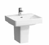 LAUFEN PRO S LCC / EAN Cena PLN LCC Umywalka ścienna 550 x 465 mm H 810962 000 104 1 / 7612738285562 340 H 810962 400 104 1 / 7612738285586 560 16,0 Umywalka ścienna 600 x 465 mm H 810963 000 104 1 /