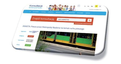 Jest on udostępniony dla mieszkańców aglomeracji poznańskiej pod adresem www.konsultacje.metropoliapoznan.