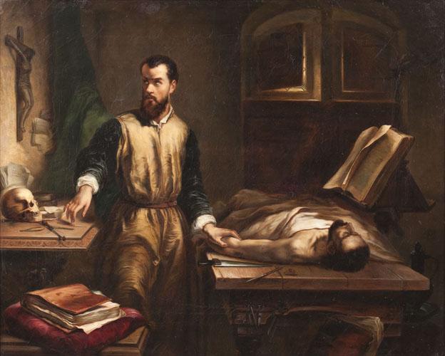 Andreas Vesalius (jedyny anatom, który został skazany przez Świętą