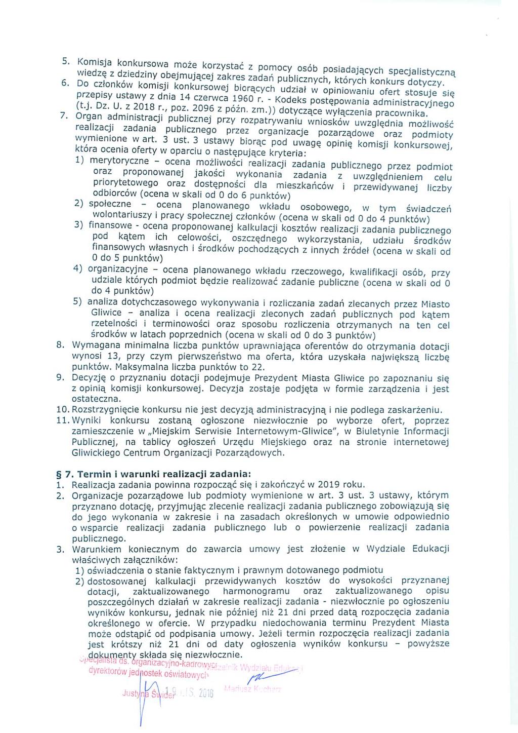 Komisja konkursowa może k i ' ' - _,Siedzę Z Ęziedziny obejmującåłjršłåríê ŠaÊÊITEÊĹ ā ål; 'cpos<i!