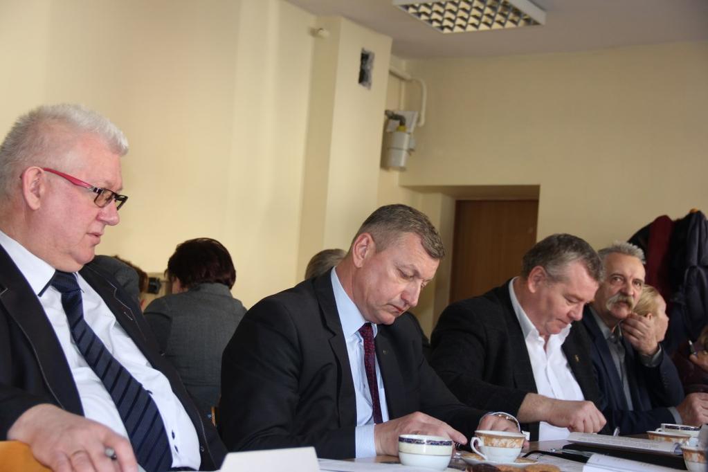 Zebranie otworzył Ryszard Bodziuch, który zaproponował prezydium zebrania i przedstawił sprawozdanie z