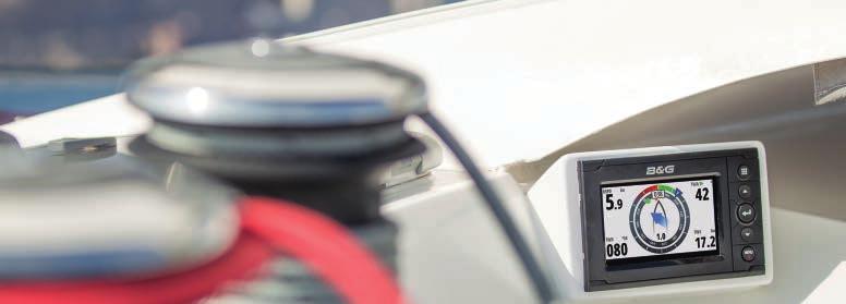 B&G 2017» H5000 H5000 Przyrządy i systemy autopilotów H5000 firmy B&G charakteryzują się typowo żeglarskimi funkcjami i potężną, sprawdzoną w regatach technologią, z bardzo szybkim procesorem,