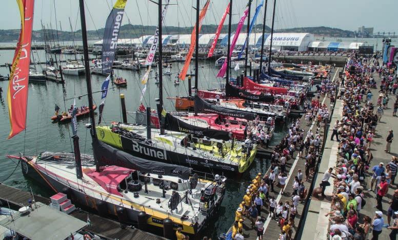B&G 2017» WORLDWIDE SUPPORT Ogólnoświatowe wsparcie Image above: Ricardo Pinto / Volvo Ocean Race Wiele łodzi uczestniczy w regatach lub żegluje daleko od wód macierzystych.