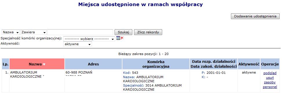 Rys. 5.70 Dodawanie umowy / promesy Opcja umożliwia przejście do Podsumowania, które należy zatwierdzić, jeżeli wszystkie dane zostały prawidłowo wprowadzone. Uwaga!