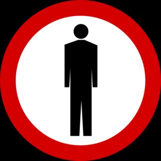 Uwaga na dzieci Znak