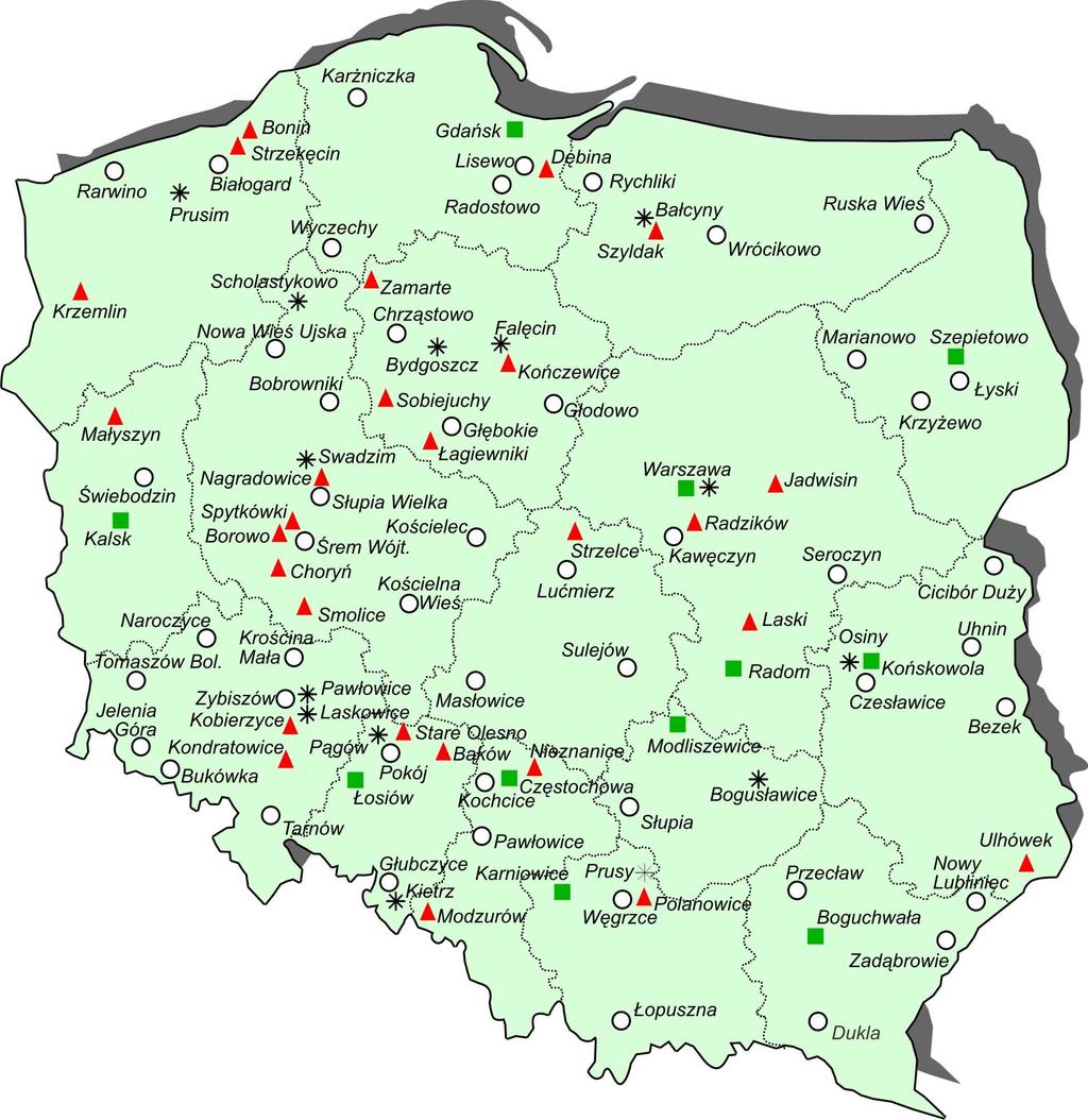 WaŜejsze osągęca polskej hodowl twórczej Do krajowego rejestru wpsywae są odmay jakoścowe pszecy jęczmea, heterozyje odmay Ŝyta, odmay owsa jęczmea agego.