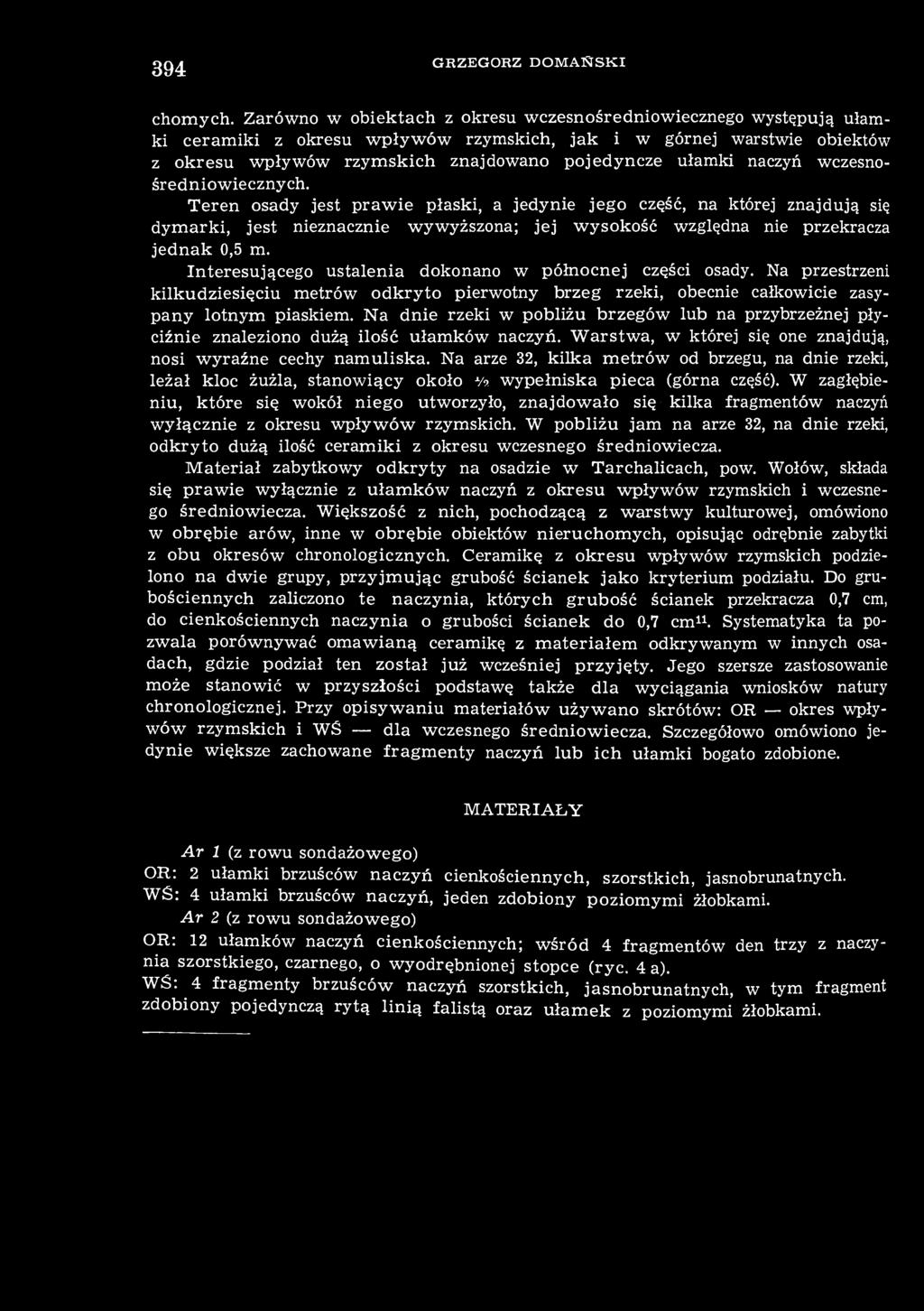 394 GRZEGORZ DOMAŃSKI chomych.