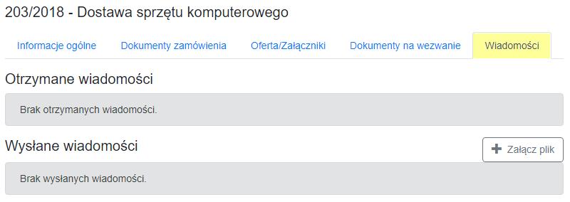 6.4 Komunikacja Zamawiającego z Wykonawcami Komunikacja Zamawiającego z Wykonawcami przy użyciu środków komunikacji elektronicznej