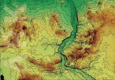 Forma o bardzo dobrze zachowanym kształcie podkowy o ramionach otwartych ku północy i niewielkich rozmiarach. Doskonale widoczna na mapach topograficznych, zdjęciach lotniczych i satelitarnych.