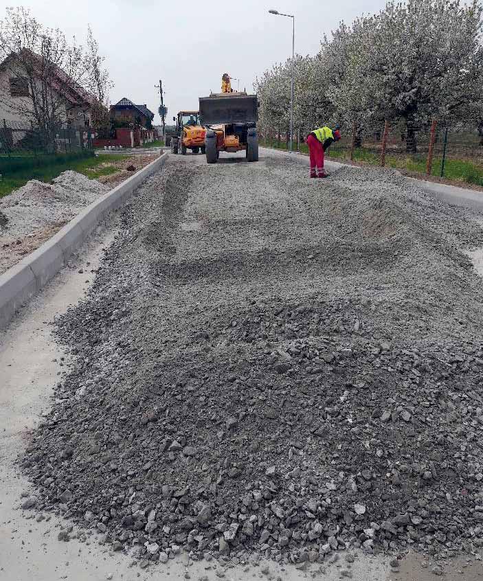 budowa chodnika przy SKR w Bninie budowa kanalizacji deszczowej w Kórniku Bninie budowa kanalizacji deszczowej w ul. Błażejewskiej i Śremskiej - realizacja 2018r.