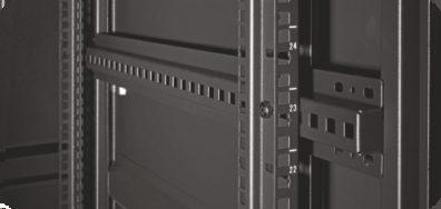 bocznych w drzwiach możliwość zamontowania dodatkowych wentylatorów w suficie rozmiar: 22U wymiary: 600 x 600 x 1166mm (szer./gł./wys.