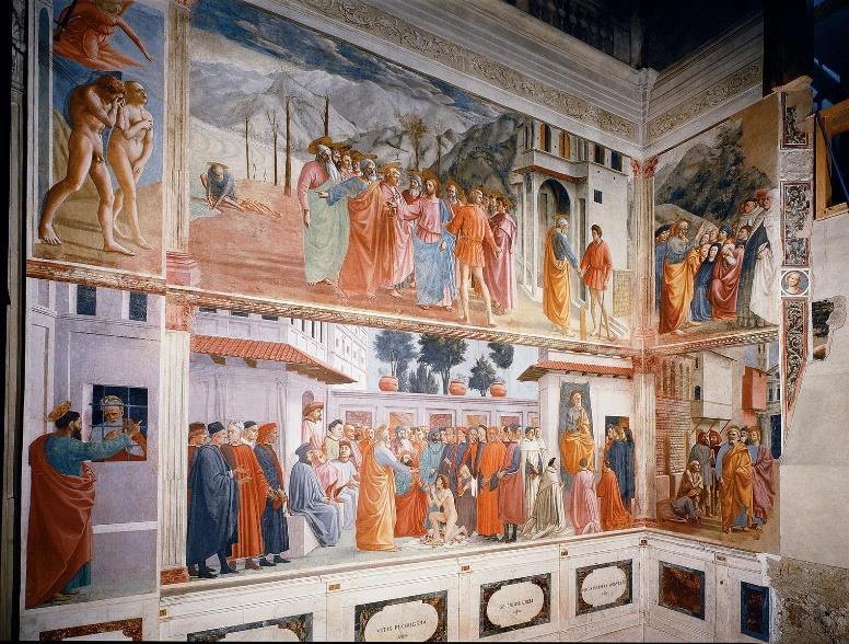 Giorgio Vasari tak napisał o freskach Masaccia: Zespół Szkół Plastycznych w Gdyni Kaplica Brancaccich we florenckim kościele Santa Maria del Carmine była odwiedzana przez niezliczonych artystów.