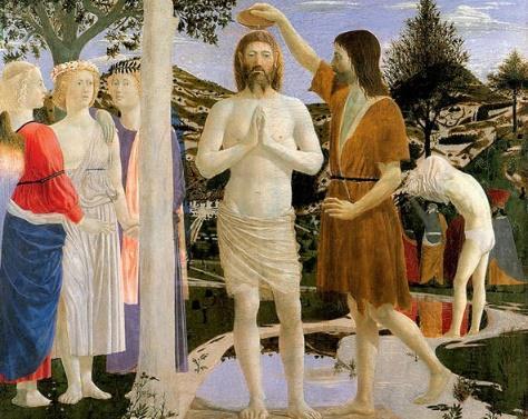 Rogiera van der Weydena oraz pierwiastek rodzimy (Domenico Veneziano jasny koloryt).