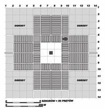 ce zostały połączone w jeden organizm, przy czym pałac ordynatów Zamoyskich nie miał charakteru dominanty przestrzennej, a jedynie podkreślał oś założenia miejskiego.