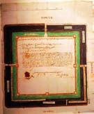 Ryc. 36. Castelfranco Veneto rysunek murów obronnych, fos i mostów fortecy, z roku 1612 Ryc. 37. Castelfranco Veneto widok twierdzy wg malarza weneckiego z XVI w.