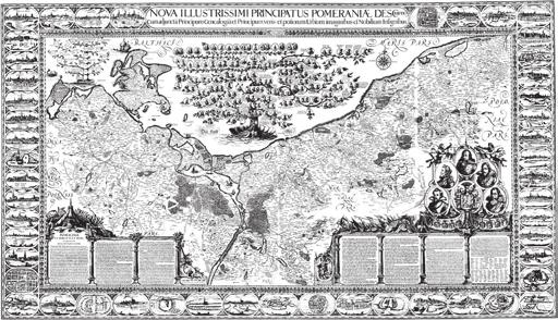 MIASTA POMORZA ZACHODNIEGO Ryc. 67. Mapa prof.