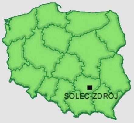 Gmina Sole-Zdrój położona jest w