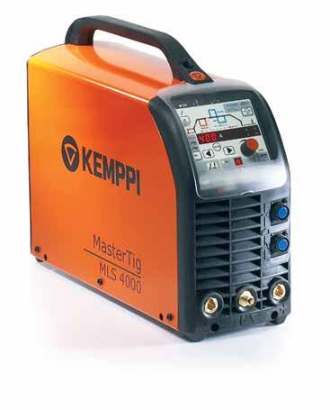 MasterTig MLS 3000/4000 Niektóre narzędzia są po prostu wygodniejsze od innych 3 Phase CC DC * 50/60 Hz W skrócie Metody TIG DC i MMA Łatwe przenoszenie dzięki niewielkim rozmiarom Pewne zajarzenie,