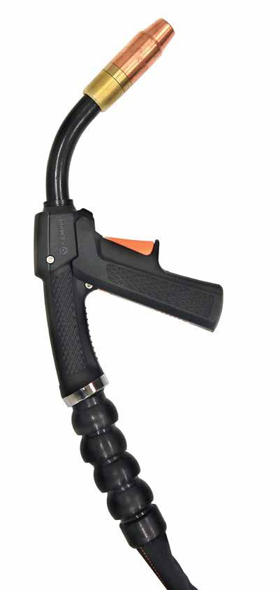 X8 MIG Gun 420-w / 520-w 1. 2. 3. 4. ø 15 mm ø 16 mm ø 19 mm ø 15 mm 57 57 57 60 ø 25 mm ø 25 mm ø 25 mm ø 28 mm 5. 6. ø 17 mm ø 21 mm 60 60 ø 28 mm ø 28 mm Dysza gazowa 1. W011478* 420-w 2.